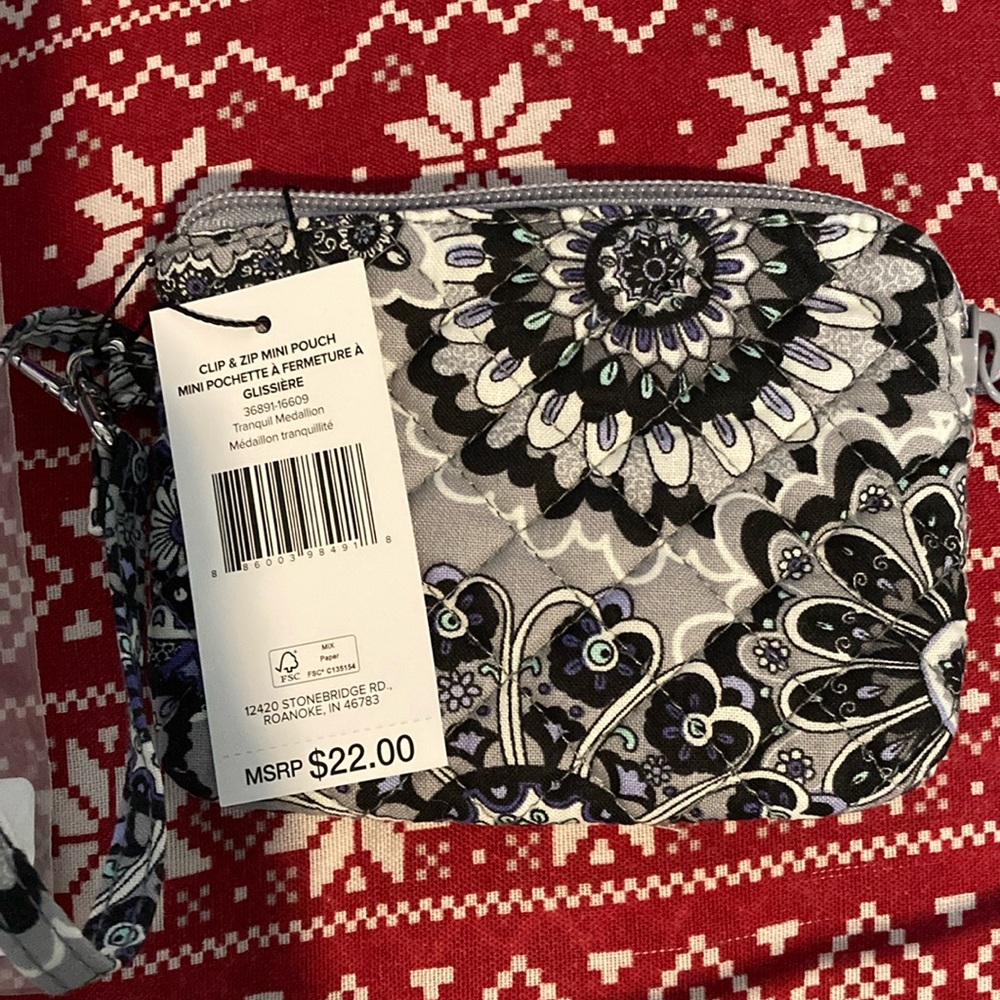 Clip and Zip Pouch Vera Bradley